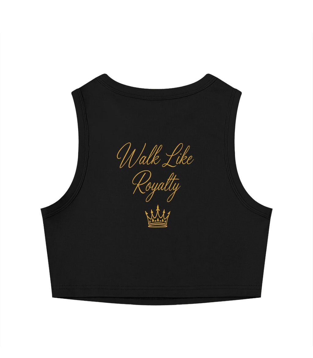 Women's Tight Crewneck Crop Tank Top
