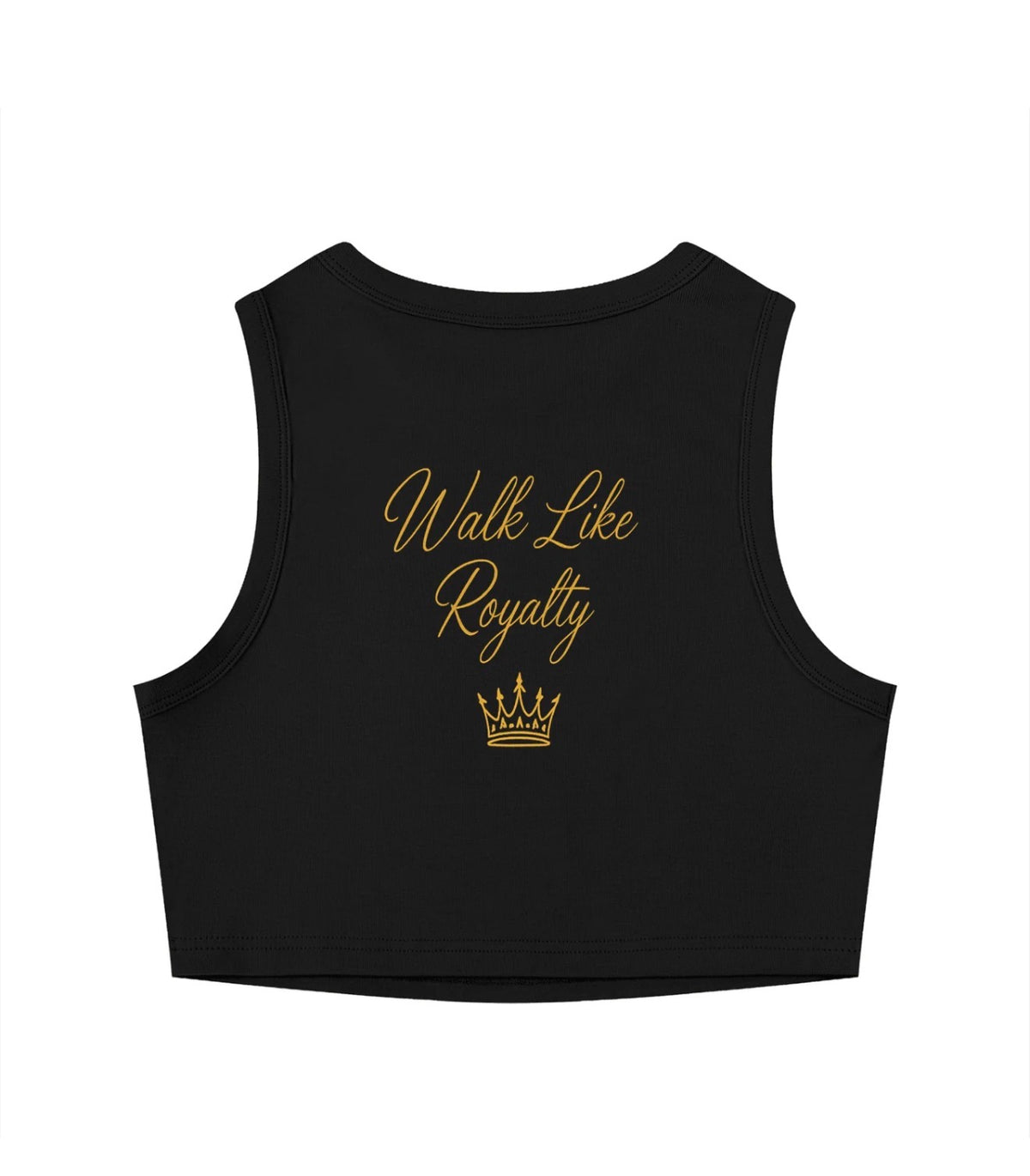 Women's Tight Crewneck Crop Tank Top