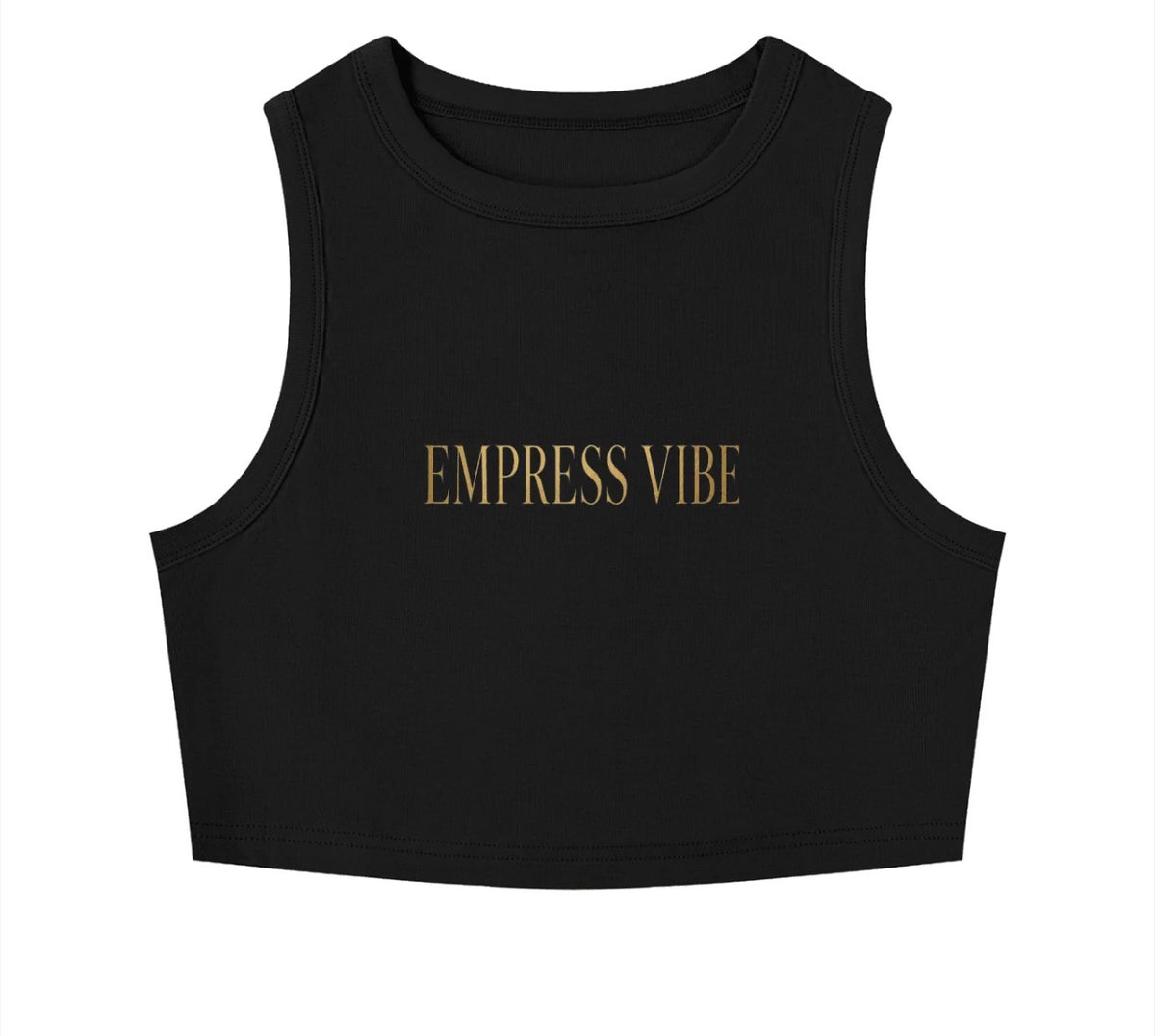 Women's Tight Crewneck Crop Tank Top