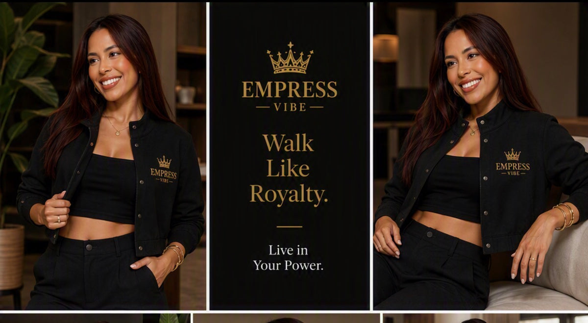 EMPRESS VIBE Button-Front Jacket