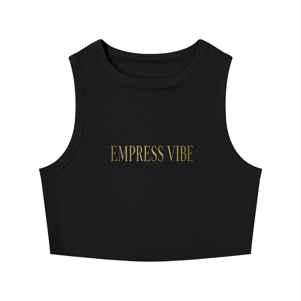 Empress vibe Tight Crewneck Crop Tank Top