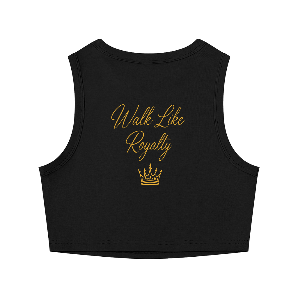 Empress vibe Tight Crewneck Crop Tank Top