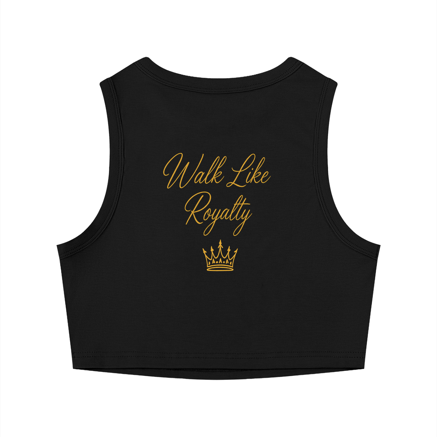 Empress vibe Tight Crewneck Crop Tank Top