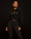 Empress Crop Hoodie