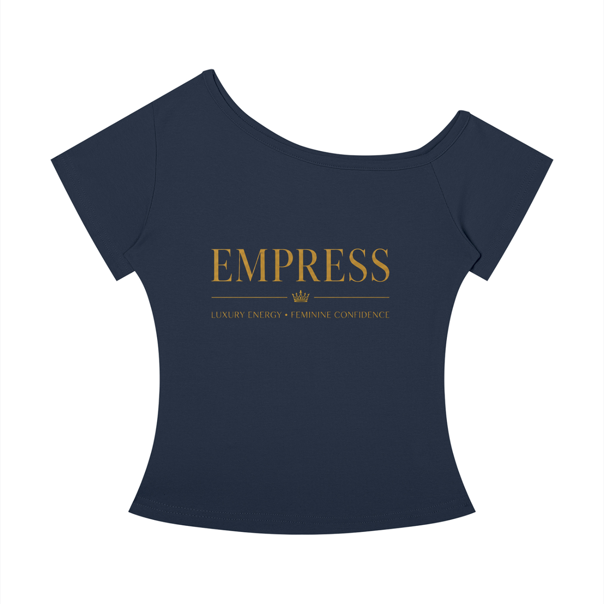 EMPRESS  Off-the-Shoulder T-Shirt