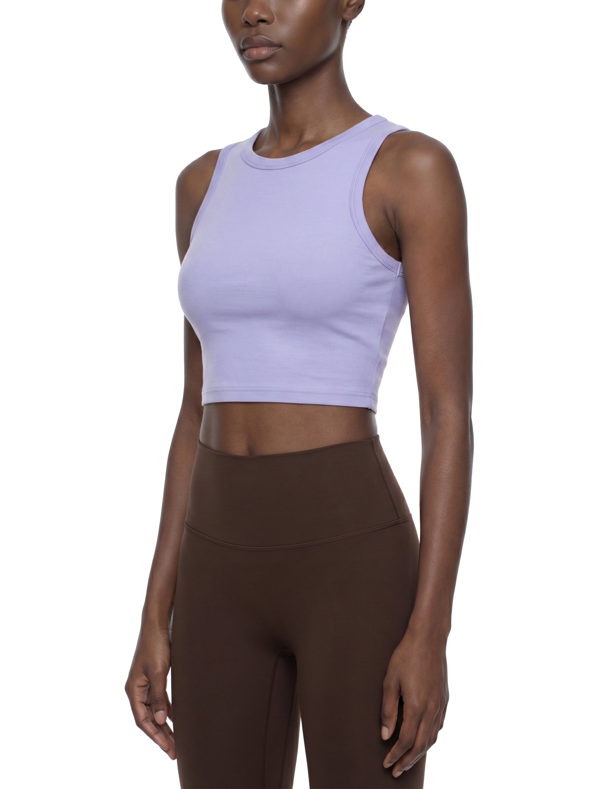 Empress vibe Tight Crewneck Crop Tank Top